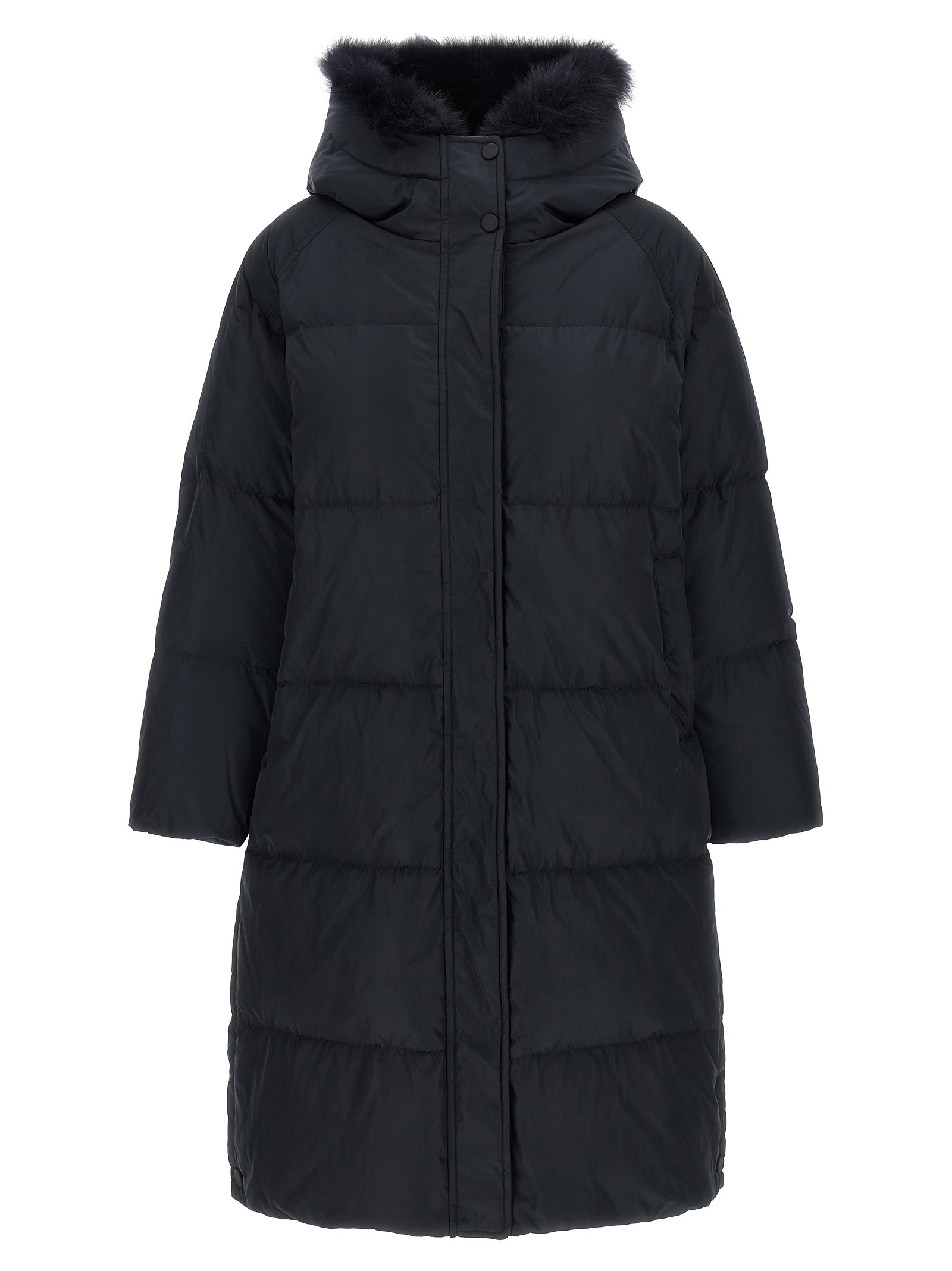 ARMY YVES SALOMON Fox Fur Finishing Down Jacket