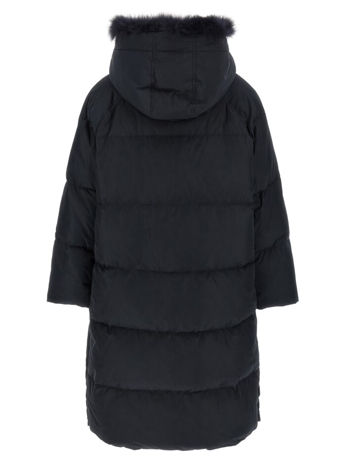 ARMY YVES SALOMON Fox Fur Finishing Down Jacket