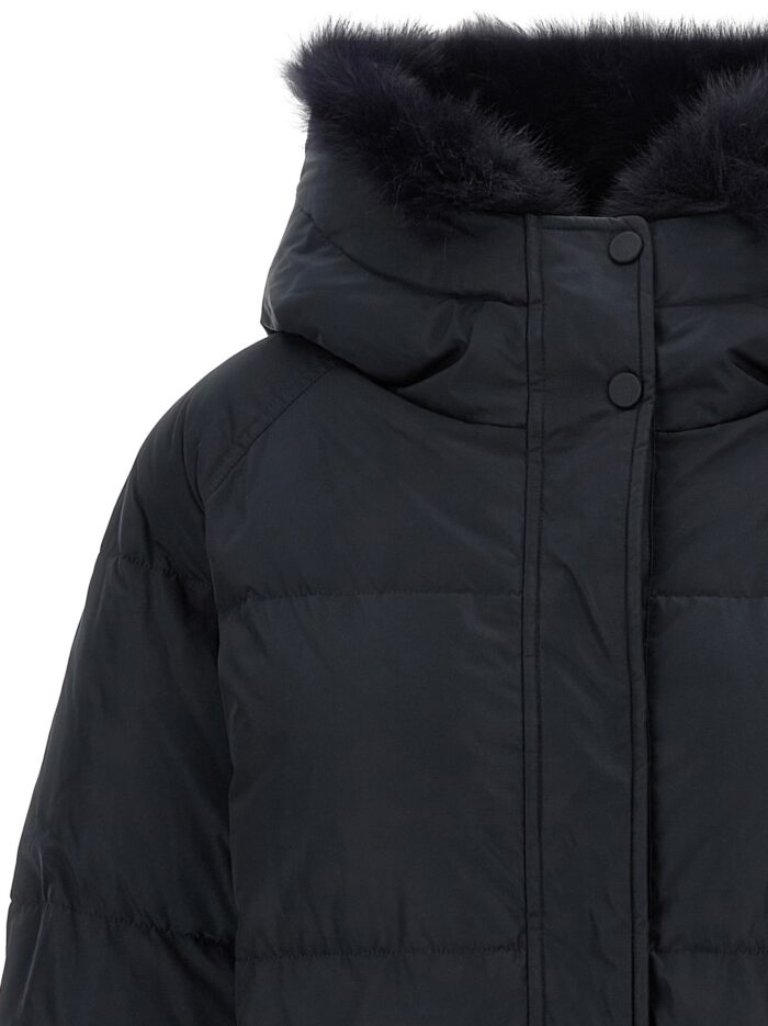 ARMY YVES SALOMON Fox Fur Finishing Down Jacket