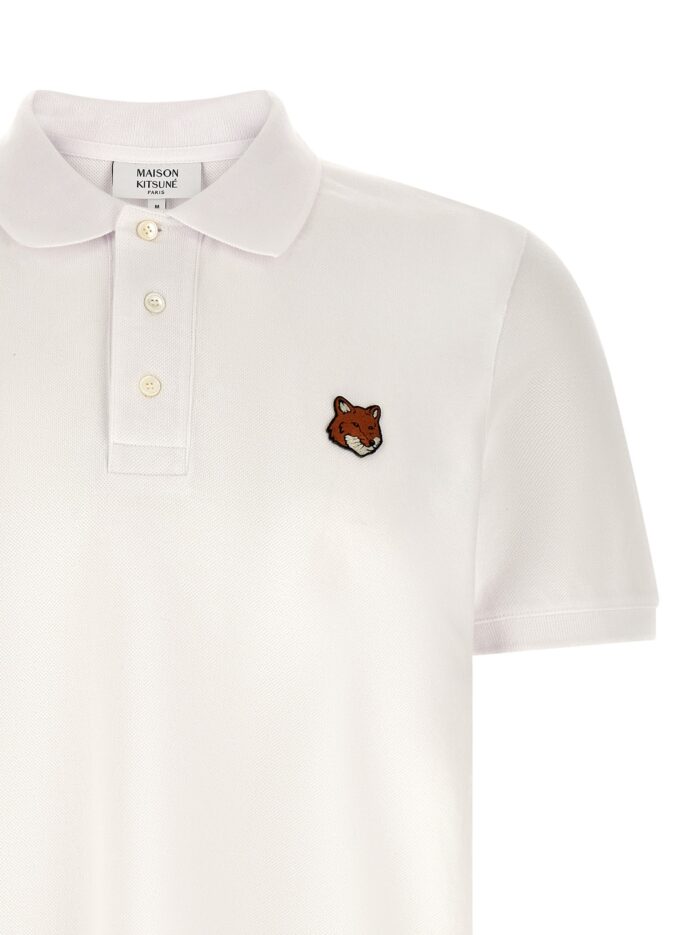 Maison Kitsune 'Fox Head' Polo Shirt