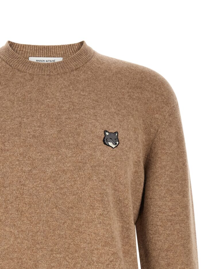 Maison Kitsune 'Fox Head' Sweater