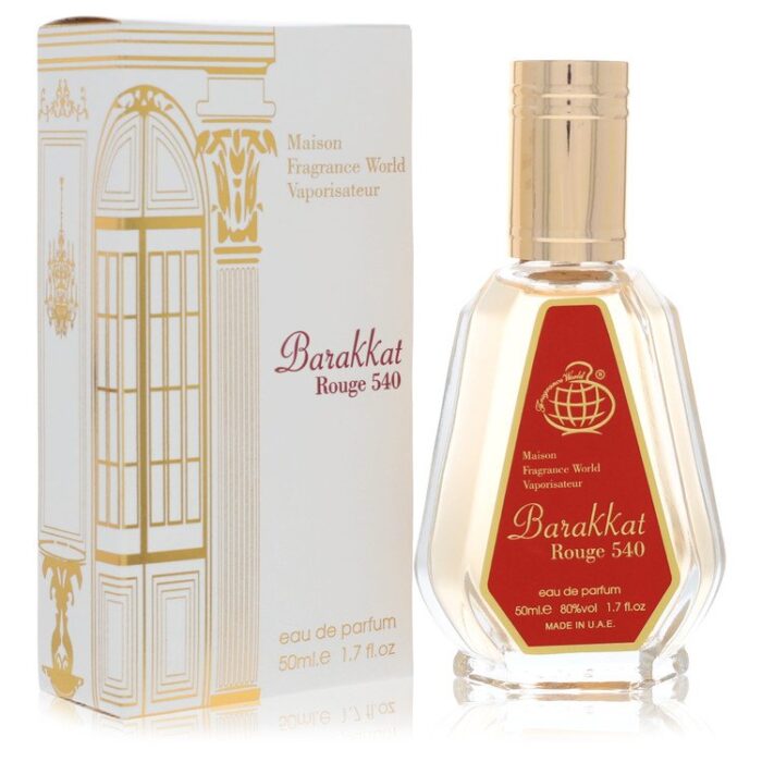 Fragrance World Barakkat Rouge 540 By Fragrance World - Eau De Parfum Spray (Unisex) 1.7 Oz - Image 1