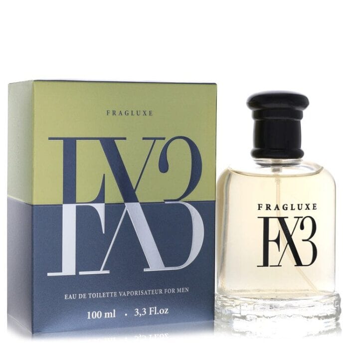 fragluxe fx3 by fragluxe eau de toilette spray 3.3 oz Fragluxe Fx3 By Fragluxe - Eau De Toilette Spray 3.3 Oz - Image 1