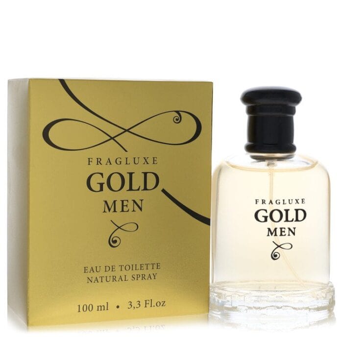 Fragluxe Gold By Fragluxe - Eau De Toilette Spray 3.3 Oz - Image 1