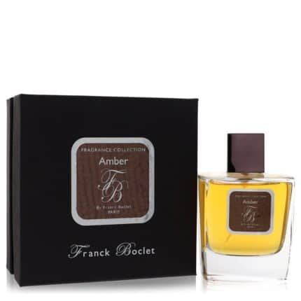 Franck Boclet Amber By Franck Boclet - Eau De Parfum Spray (Unisex) 3.4 Oz