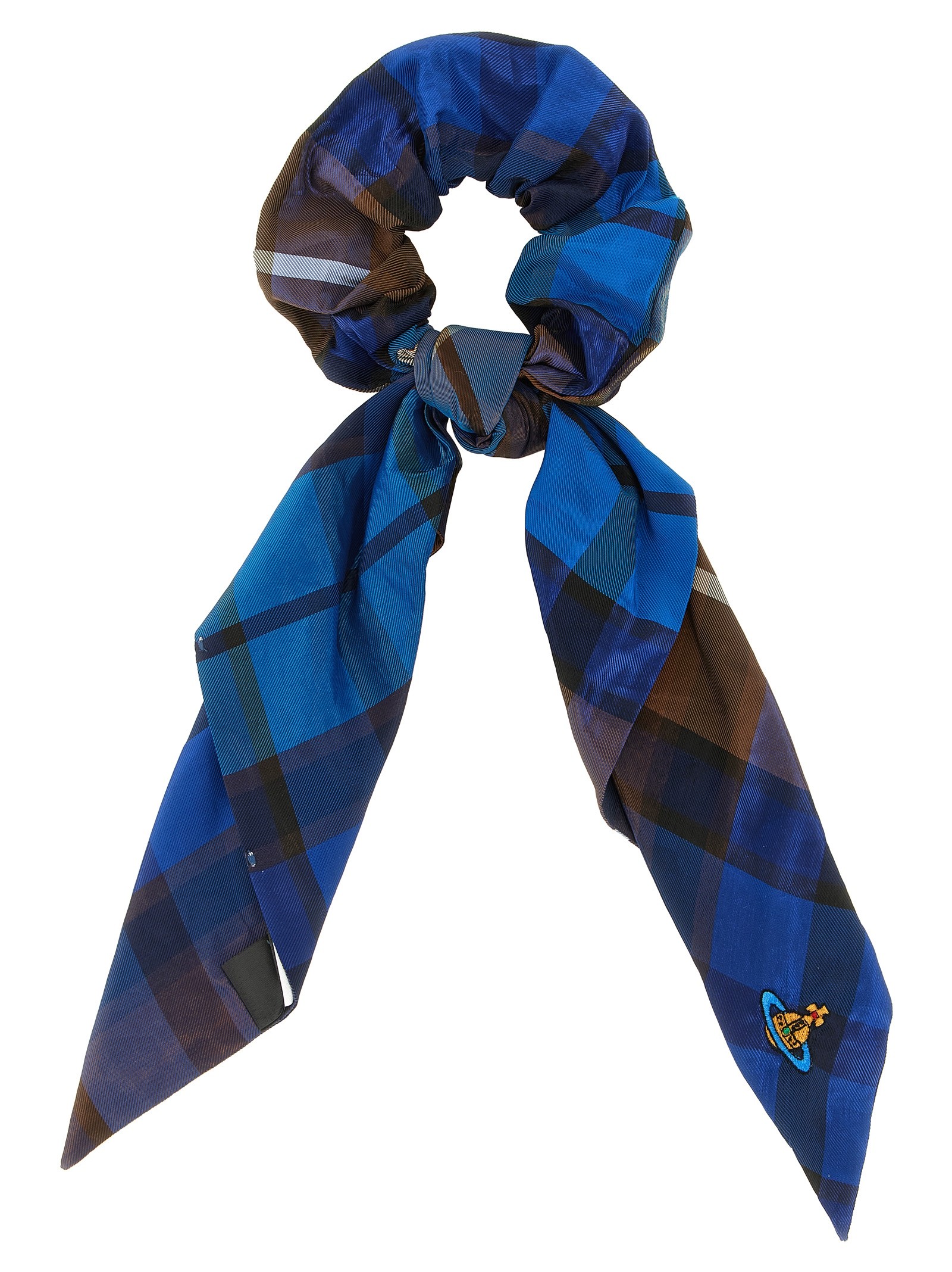 Vivienne Westwood 'Fraser' Large Tartan Hair Elastic