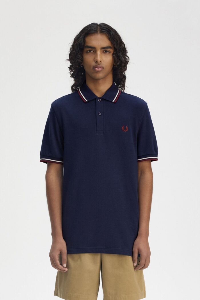FRED PERRY Classic Polo Shirt With Logo Embroidery