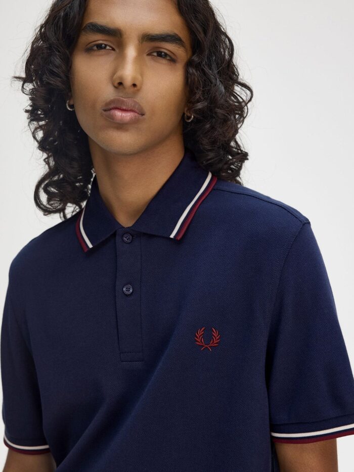FRED PERRY Classic Polo Shirt With Logo Embroidery