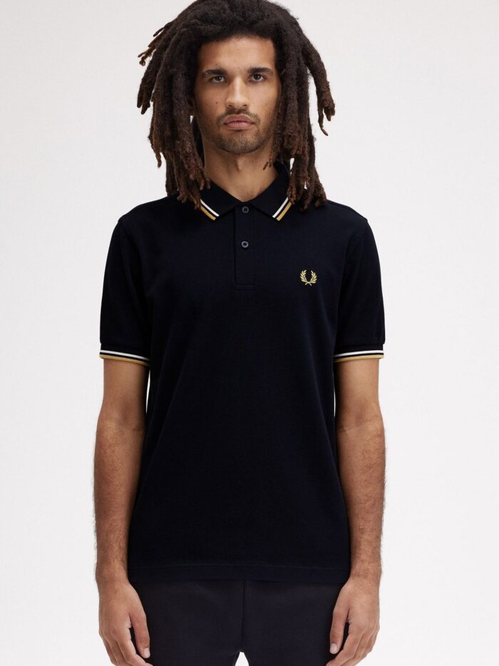 FRED PERRY Classic Polo Shirt With Logo Embroidery