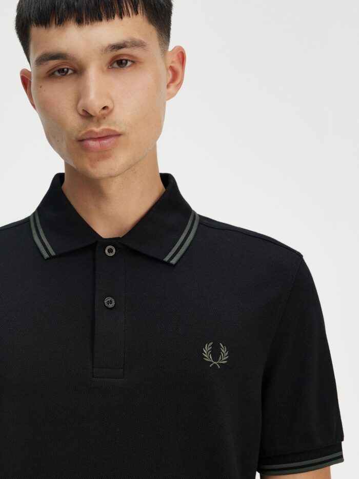 FRED PERRY Classic Polo Shirt With Logo Embroidery