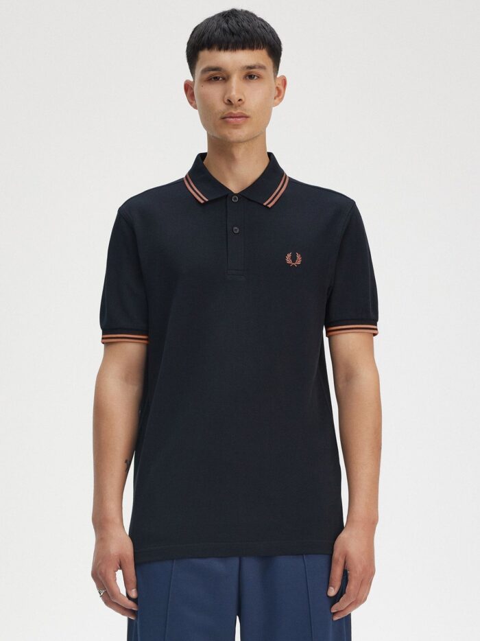 FRED PERRY Classic Polo Shirt With Logo Embroidery
