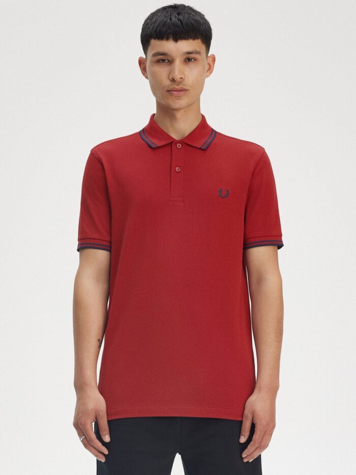 FRED PERRY Classic Polo Shirt With Logo Embroidery