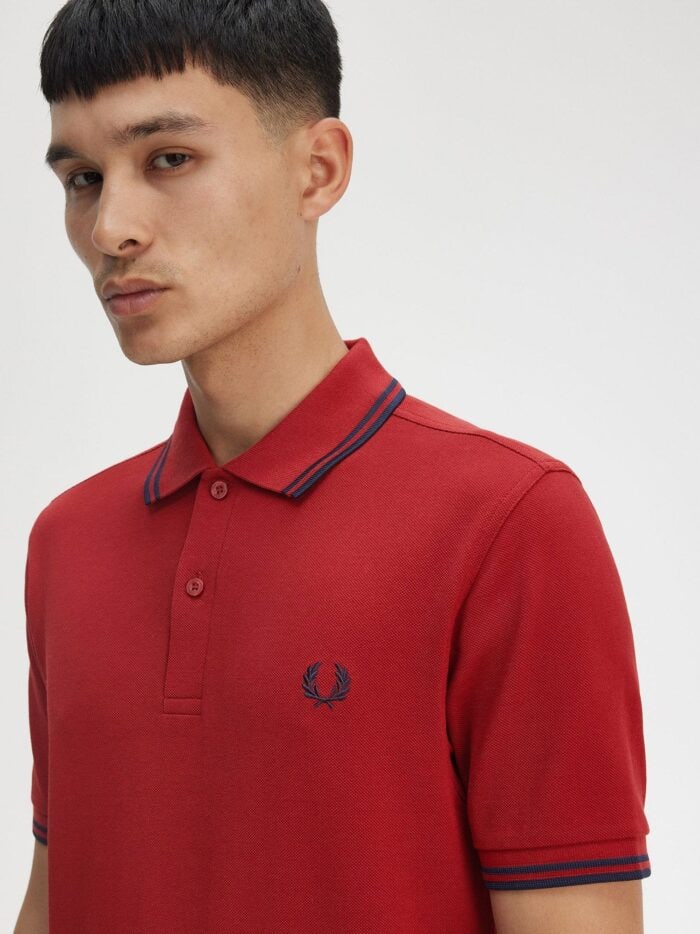 FRED PERRY Classic Polo Shirt With Logo Embroidery