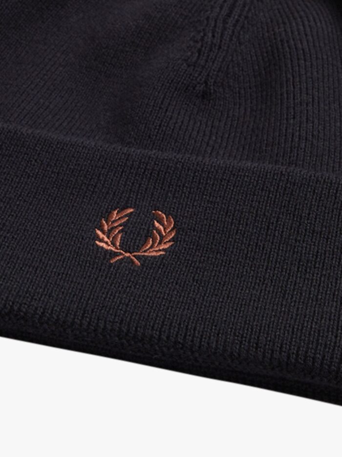 FRED PERRY Classic Wool And Cotton Hat