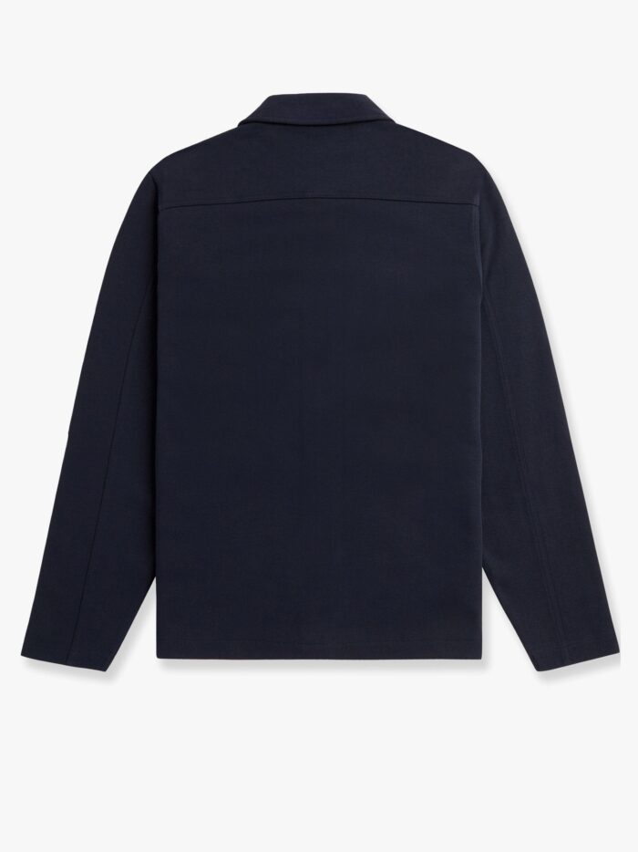 FRED PERRY Cotton Jacket With Logo Embroidery