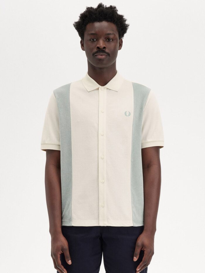 FRED PERRY Cotton Piquet Polo Shirt With Towel Inserts