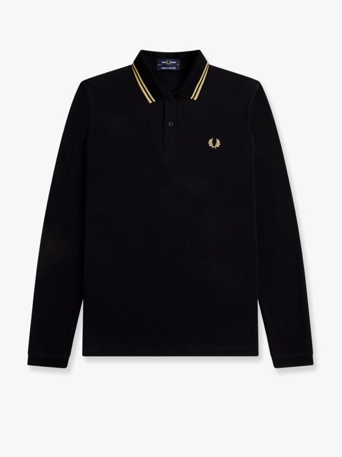 FRED PERRY Cotton Polo Shirt With Contrasting Profiles