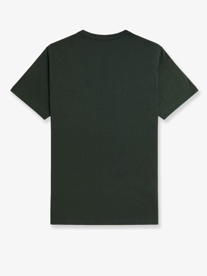 FRED PERRY Cotton T-shirt With Logo Embroidery