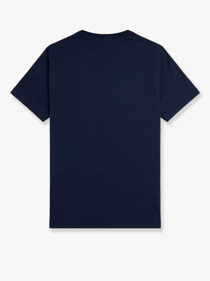 FRED PERRY Cotton T-shirt With Logo Embroidery