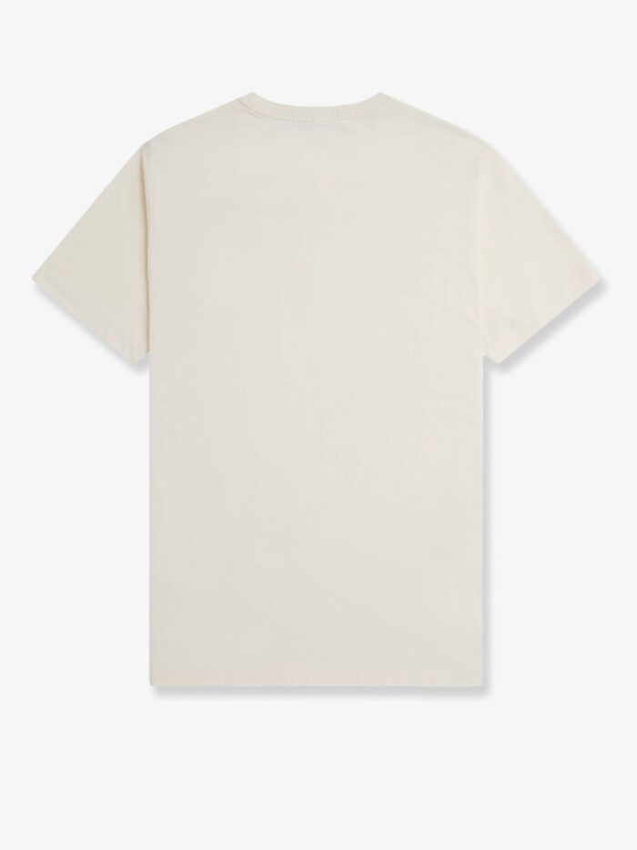 FRED PERRY Cotton T-shirt With Logo Embroidery