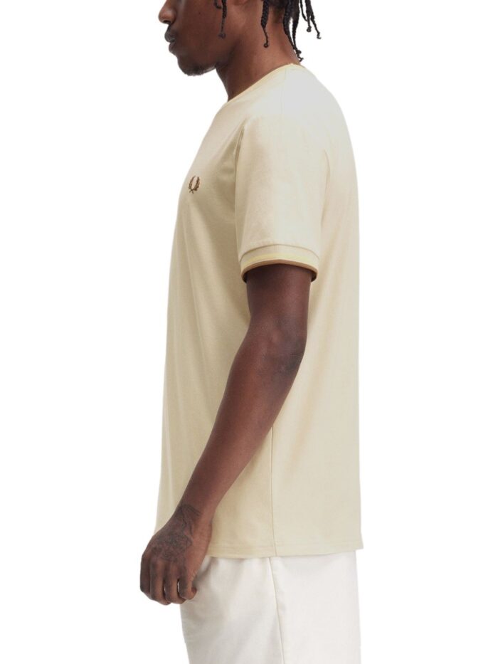 FRED PERRY DOUBLE STRIPE T-SHIRT
