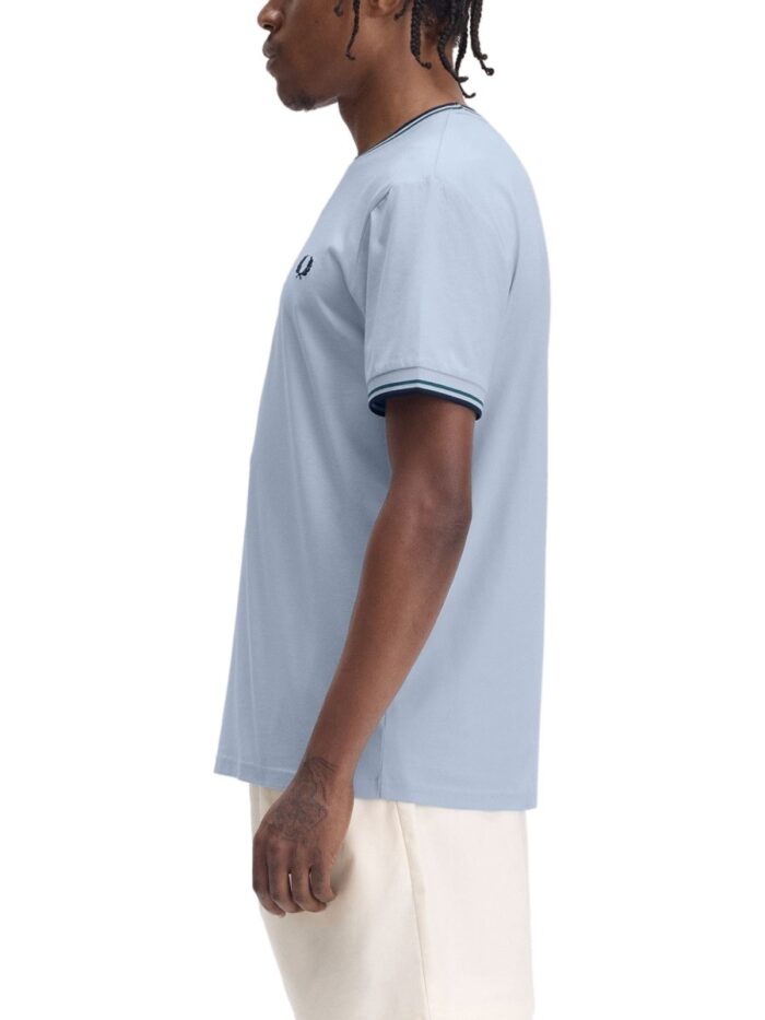 FRED PERRY DOUBLE STRIPE T-SHIRT