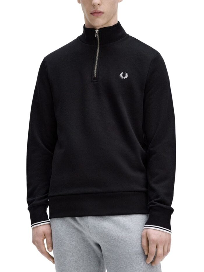 FRED PERRY HALF-ZIP SWEATSHIRT