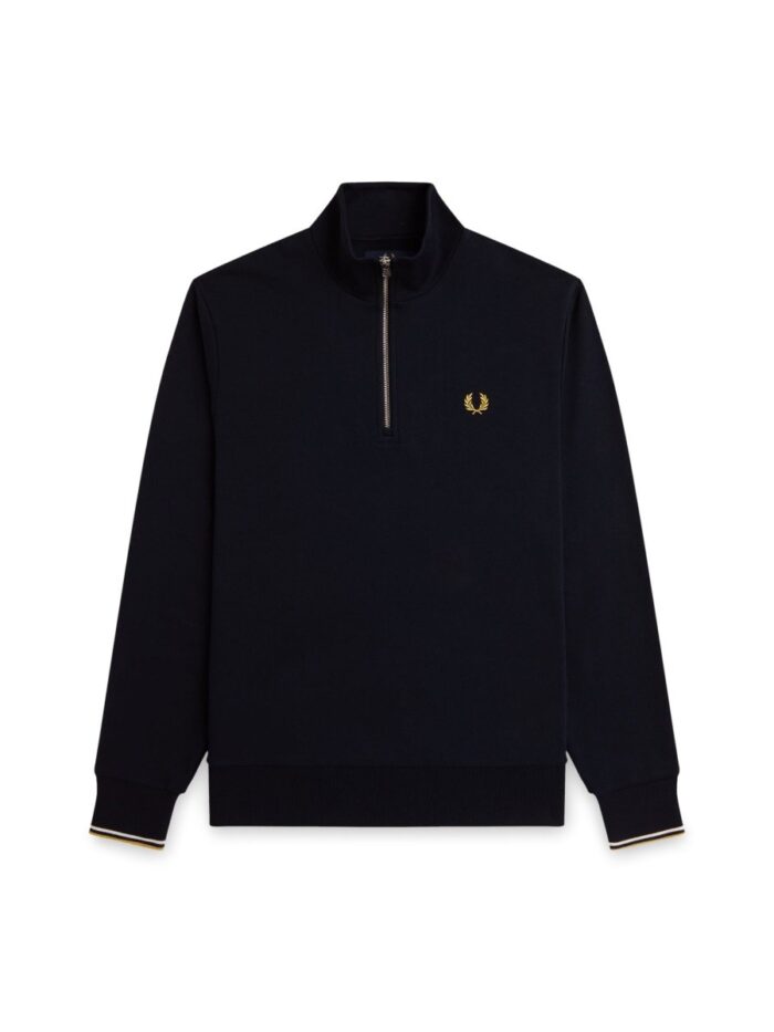 FRED PERRY HALF-ZIP SWEATSHIRT