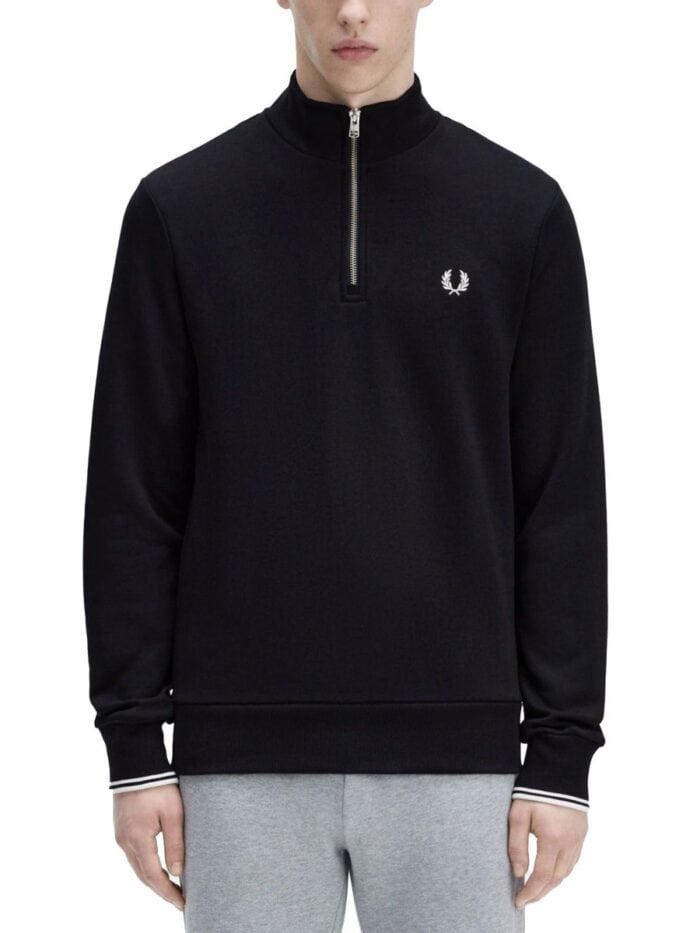 FRED PERRY HALF-ZIP SWEATSHIRT