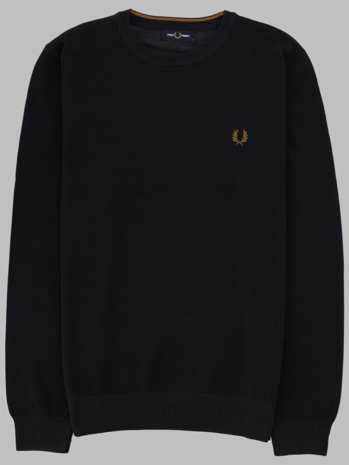 FRED PERRY MAGLIA IN COTONE PIQUÉ