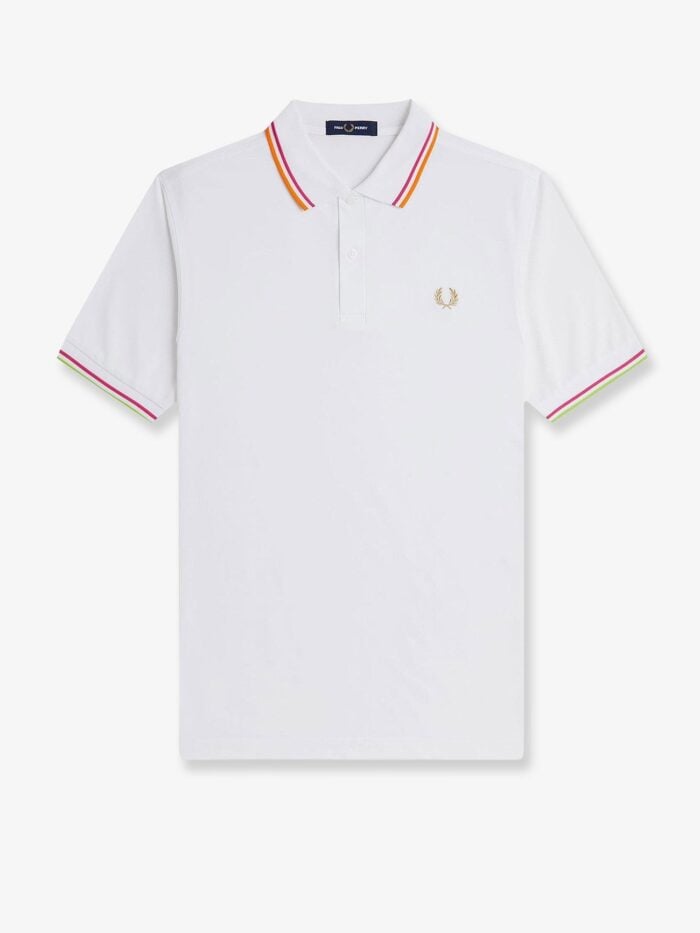 FRED PERRY On Court Twin Tipped Recycled Polyester Polo