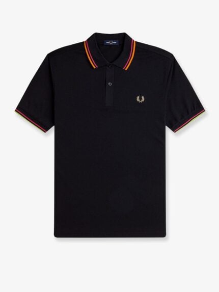 FRED PERRY On Court Twin Tipped Recycled Polyester Polo