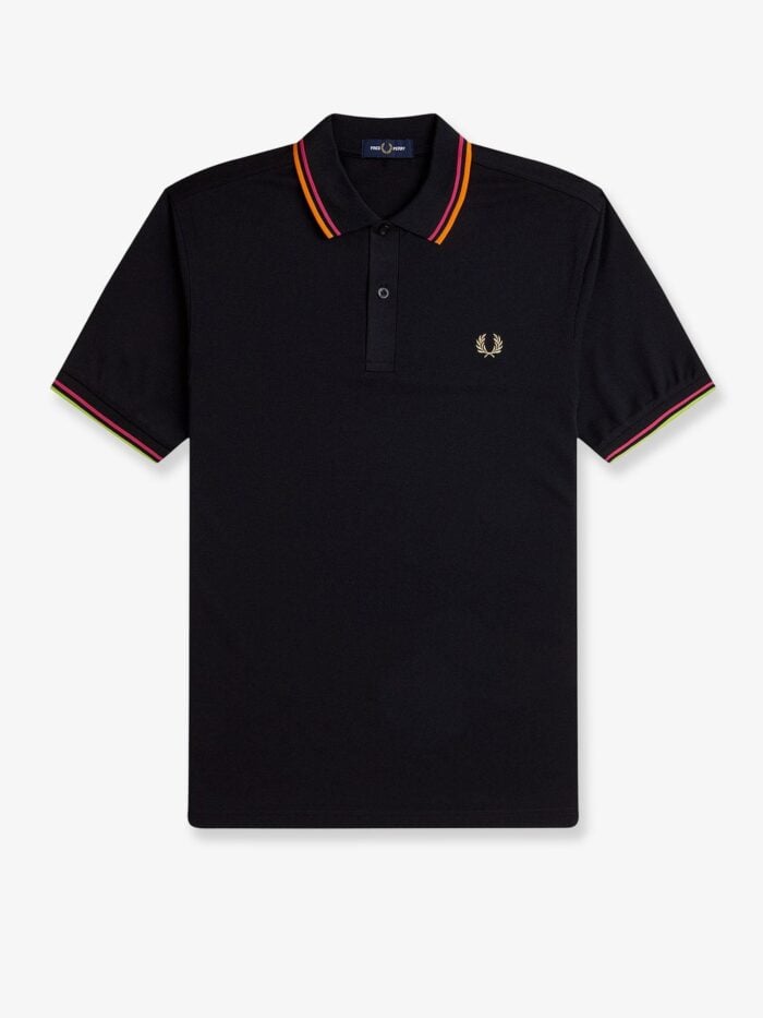 FRED PERRY On Court Twin Tipped Recycled Polyester Polo
