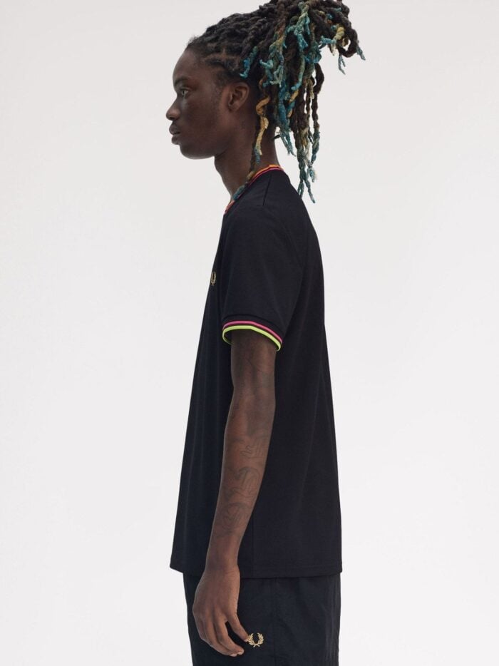 FRED PERRY On Court Twin Tipped Recycled Polyester T-shirt