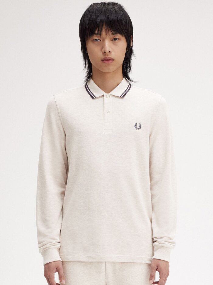 FRED PERRY Piquet Cotton Polo Shirt With Logo