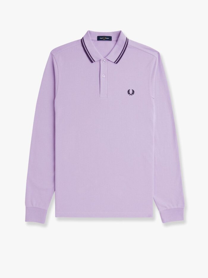 FRED PERRY Piquet Cotton Polo Shirt With Logo