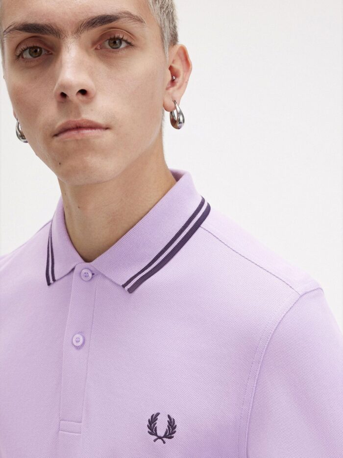 FRED PERRY Piquet Cotton Polo Shirt With Logo