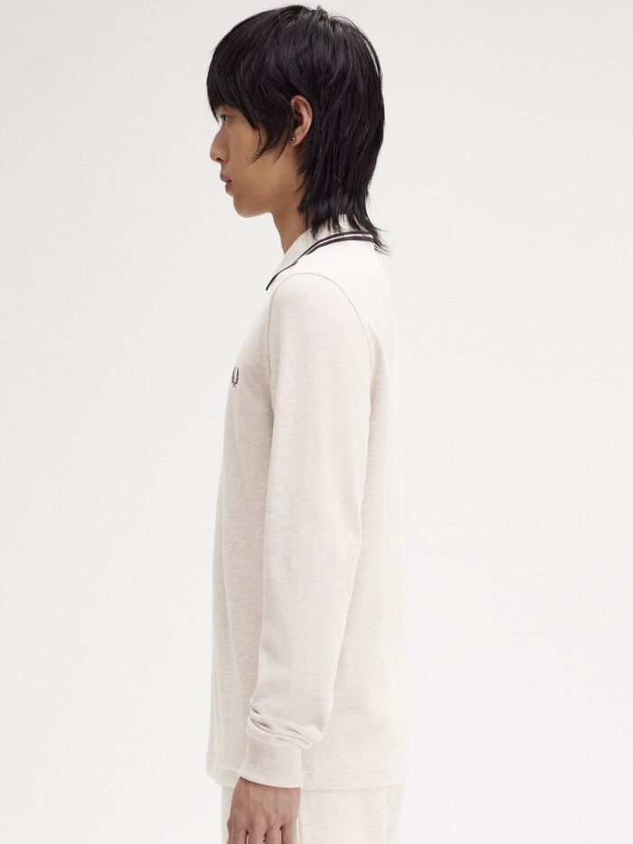 FRED PERRY Piquet Cotton Polo Shirt With Logo