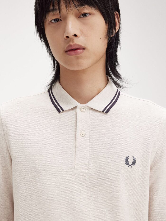FRED PERRY Piquet Cotton Polo Shirt With Logo