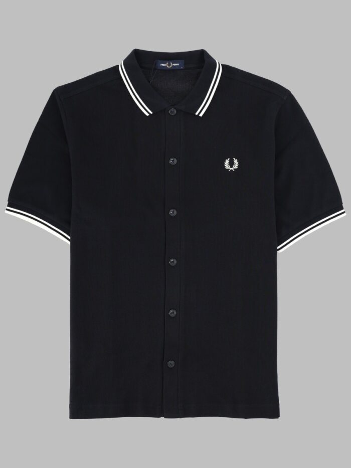 FRED PERRY POLO CON BOTTONI E LOGO