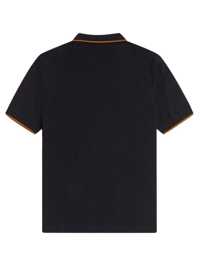 FRED PERRY POLO CON ZIP E LOGO