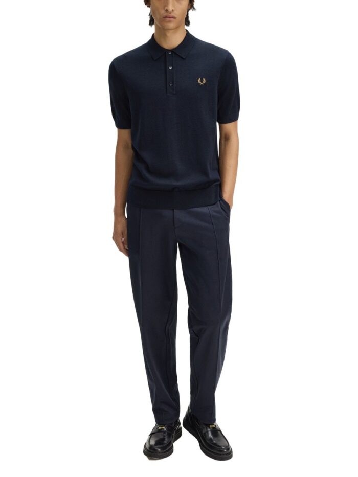 FRED PERRY POLO IN MAGLIA DI COTONE