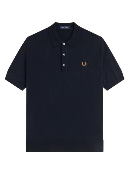 FRED PERRY POLO IN MAGLIA DI COTONE