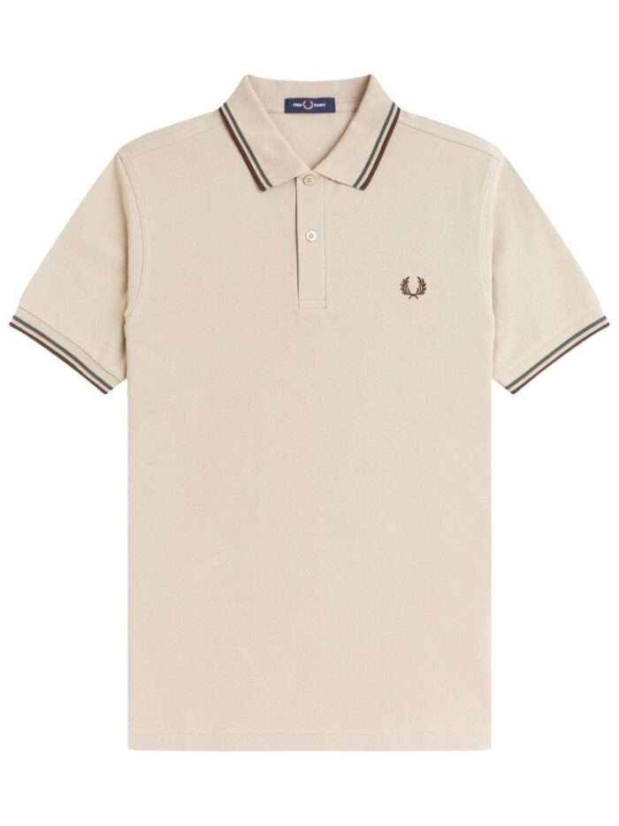fred perry polo with logo FRED PERRY POLO WITH LOGO