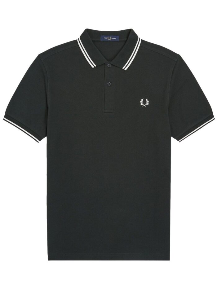 fred perry polo with logo FRED PERRY POLO WITH LOGO