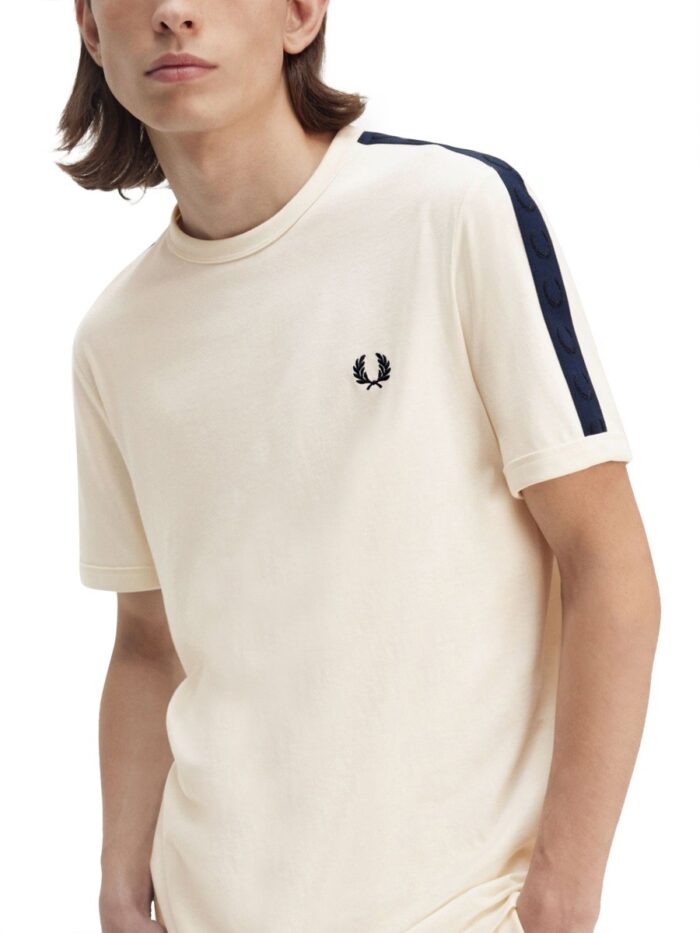 FRED PERRY RINGER T-SHIRT WITH CONTRAST WEBBING