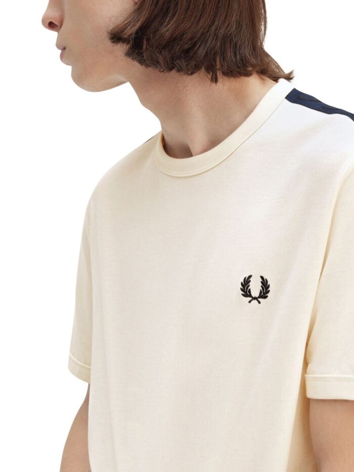 FRED PERRY RINGER T-SHIRT WITH CONTRAST WEBBING