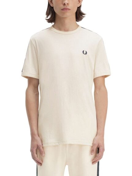 FRED PERRY RINGER T-SHIRT WITH CONTRAST WEBBING