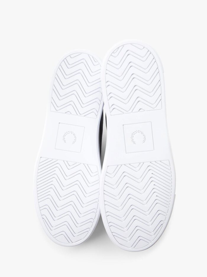 FRED PERRY Suede Sneakers With Logo Print