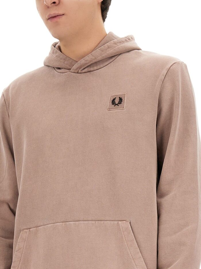 FRED PERRY SWEATSHIRT WITH LOGO